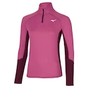 Dames T-shirt Mizuno  Dryaeroflow LS Magenta haze