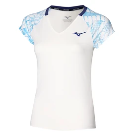 Dames T-shirt Mizuno Mugen Printed Tee White