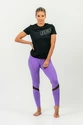 Dames T-shirt Nebbia  FIT Activewear Functional T-shirt with Short Sleeves black