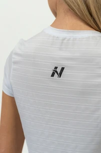 Dames T-shirt Nebbia  FIT Activewear T-Shirt “Airy” with Reflective Logo white