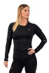 Dames T-shirt Nebbia  Long Sleeve Smart Pocket Sporty Top 418 black