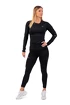 Dames T-shirt Nebbia  Long Sleeve Smart Pocket Sporty Top 418 black