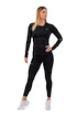 Dames T-shirt Nebbia  Long Sleeve Smart Pocket Sporty Top 418 black L