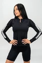 Dames T-shirt Nebbia  Long Sleeve Zipper Top WINNER black L