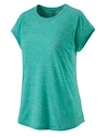 Dames T-shirt Patagonia  Ridge Flow Shirt Fresh Teal M