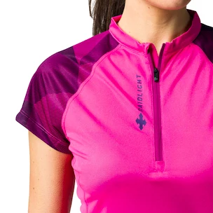 Dames T-shirt Raidlight  Activ Run Mid Zip S