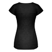 Dames T-shirt Salewa  Puez melange dry Black out