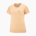 Dames T-shirt Salomon  Cross Rebel SS Tee Apricot Ice S