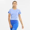 Dames T-shirt Salomon  Cross Run SS Tee Provence