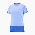 Dames T-shirt Salomon  Cross Run SS Tee Provence XS