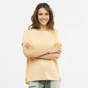 Dames T-shirt Salomon  Outline Summer SS Tee Apricot Ice