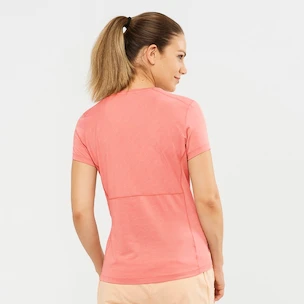 Dames T-shirt Salomon  XA Tee W Brick Dust