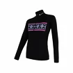 Dames T-shirt Sensor  Coolmax Thermo FZ LS Black