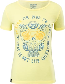 Dames T-shirt Silvini Pelori Yellow/Blue