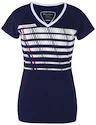 Dames T-shirt Tecnifibre  Lady F2 Navy/White S