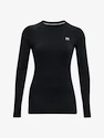 Dames T-shirt Under Armour  Authentics Crew-BLK