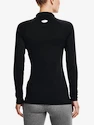 Dames T-shirt Under Armour ColdGear Authentics Mockneck-BLK