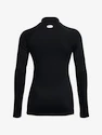 Dames T-shirt Under Armour ColdGear Authentics Mockneck-BLK