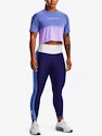 Dames T-shirt Under Armour  DIP DYE CROP SS-BLU