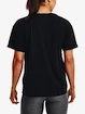 Dames T-shirt Under Armour  Esential Cttn Stretch Tee-BLK