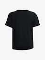 Dames T-shirt Under Armour  Esential Cttn Stretch Tee-BLK