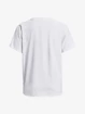 Dames T-shirt Under Armour  Esential Cttn Stretch Tee-WHT