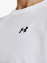 Dames T-shirt Under Armour  Esential Cttn Stretch Tee-WHT