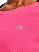 Dames T-shirt Under Armour HeatGear SS-PNK