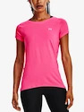 Dames T-shirt Under Armour HeatGear SS-PNK XS