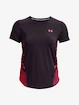 Dames T-shirt Under Armour  Iso-Chill Laser Tee II-PPL