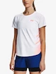 Dames T-shirt Under Armour  Iso-Chill Laser Tee II-WHT