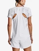 Dames T-shirt Under Armour  Iso-Chill Run SS I-WHT