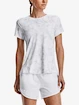 Dames T-shirt Under Armour  Iso-Chill Run SS I-WHT