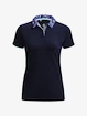 Dames T-shirt Under Armour  Iso-Chill SS Polo-NVY