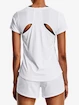 Dames T-shirt Under Armour  IsoChill Run Laser Tee-WHT