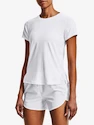 Dames T-shirt Under Armour  IsoChill Run Laser Tee-WHT XL