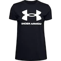 Dames T-shirt Under Armour  Live Sportstyle Graphic SSC black