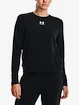 Dames T-shirt Under Armour  Rival Terry Crew-BLK