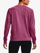 Dames T-shirt Under Armour  Rival Terry Crew-PNK