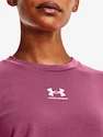 Dames T-shirt Under Armour  Rival Terry Crew-PNK