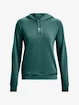 Dames T-shirt Under Armour  Rival Terry Hoodie-GRN