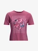 Dames T-shirt Under Armour  Run Anywhere SS-PNK