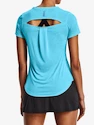 Dames T-shirt Under Armour  Run Trail Tee-BLU