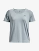 Dames T-shirt Under Armour  Rush Energy SS-BLU