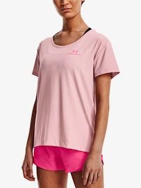 Dames T-shirt Under Armour Rush Energy SS-PNK