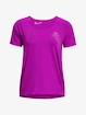 Dames T-shirt Under Armour  Rush Energy SS-PPL