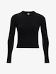 Dames T-shirt Under Armour  Rush Seamless LS-BLK