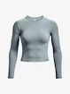 Dames T-shirt Under Armour  Rush Seamless LS-BLU