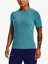 Dames T-shirt Under Armour  Rush Seamless SS-BLU