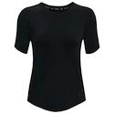 Dames T-shirt Under Armour  Rush SS Black